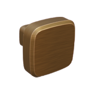 Cham Turnable Door Knob On Rose - Yeste